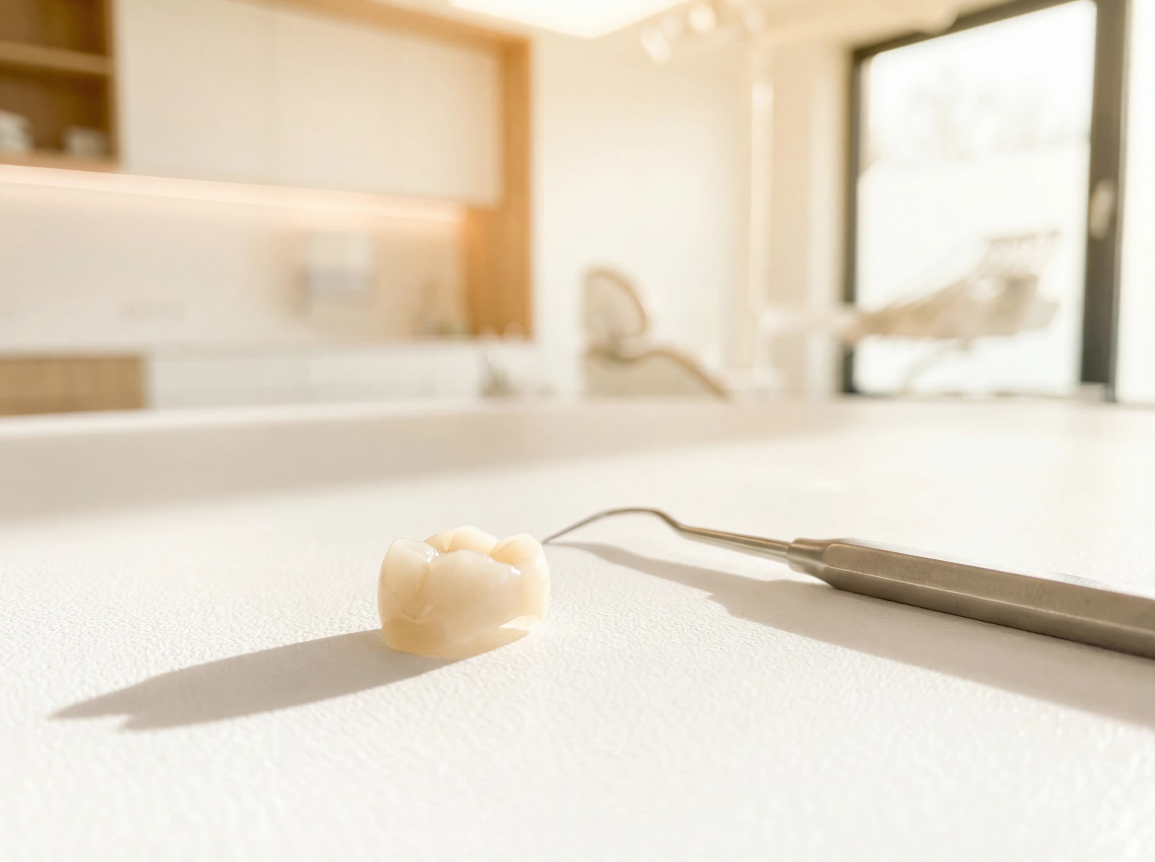 Hochwertige Keramikkrone – moderne Zahntechnik